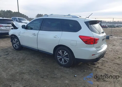 2017 Nissan Pathfinder Sv из США, поврежденный, VIN 5N1DR2MN4HC603239